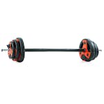 Skvstångsset Gymstick Vinyl Grip Pump Set 20 kg